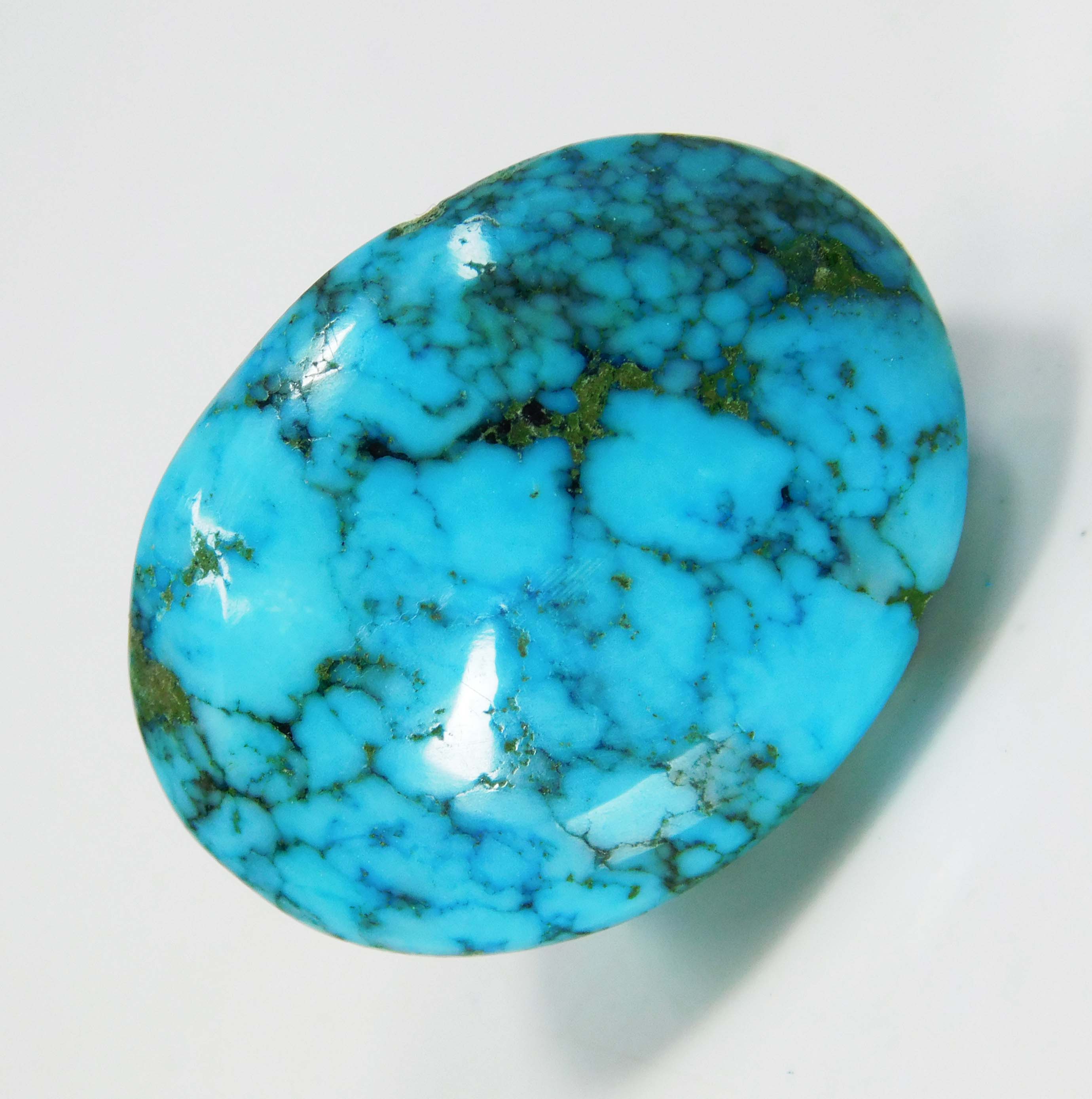 Turquoise Blue CERTIFIED 46.65 Ct Loose Gemstone Natural Oval Cut Pendant Size