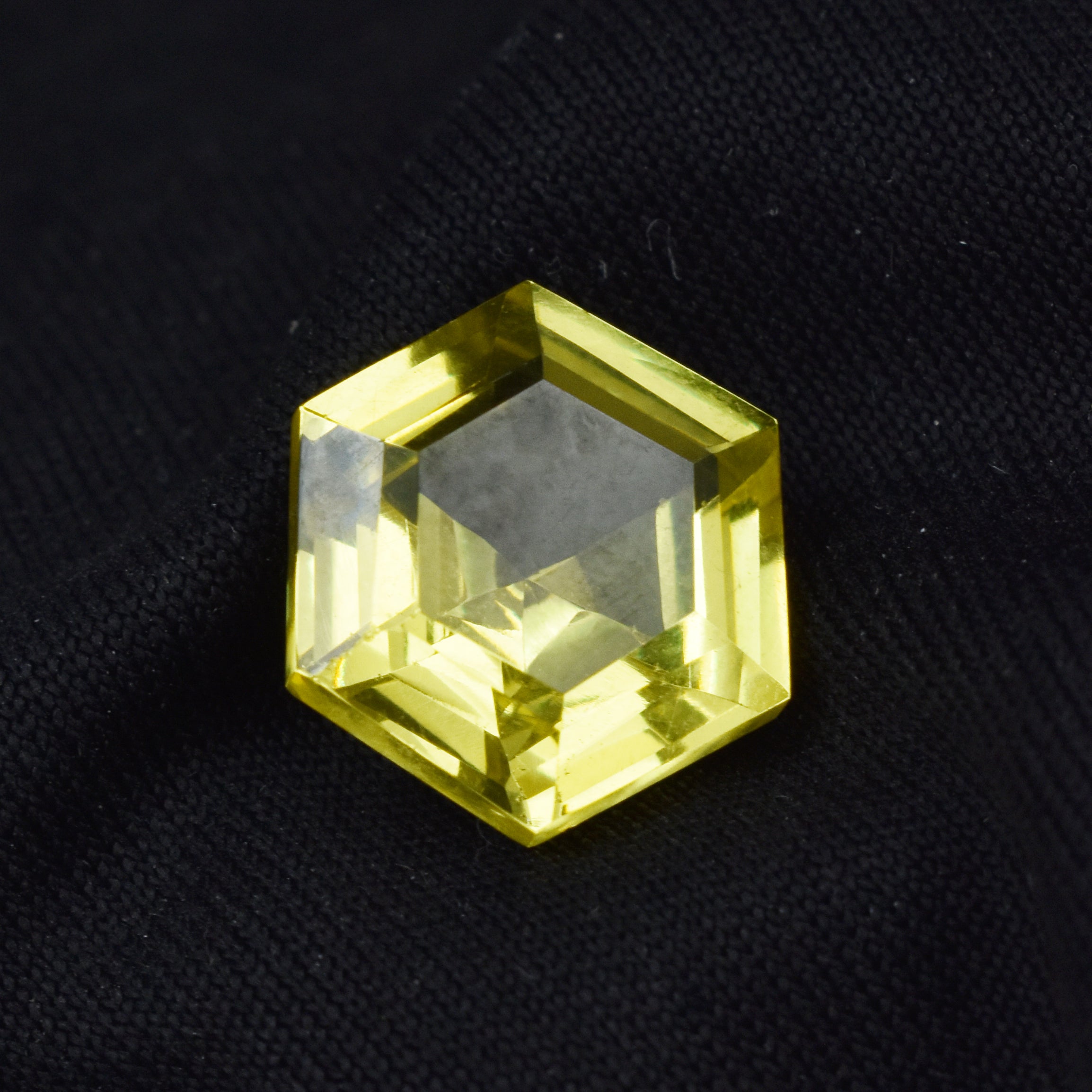 AAA+ CERTIFIED Yellow Sapphire Rare Fancy Cut 9.90 Ct Natural Loose Gemstone