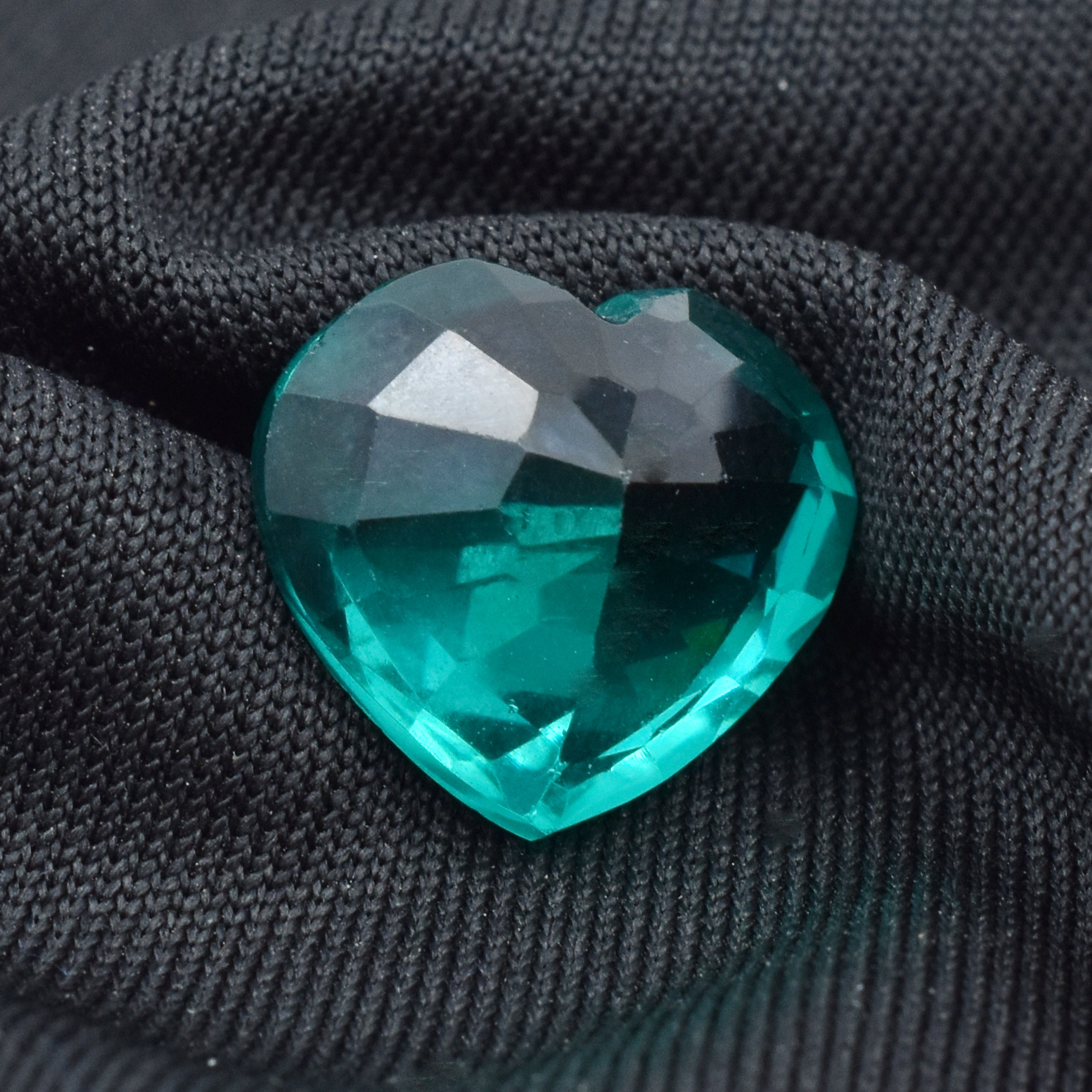 NATURAL Green Tourmaline Heart Cut 10.60 Ct CERTIFIED Loose Gemstone