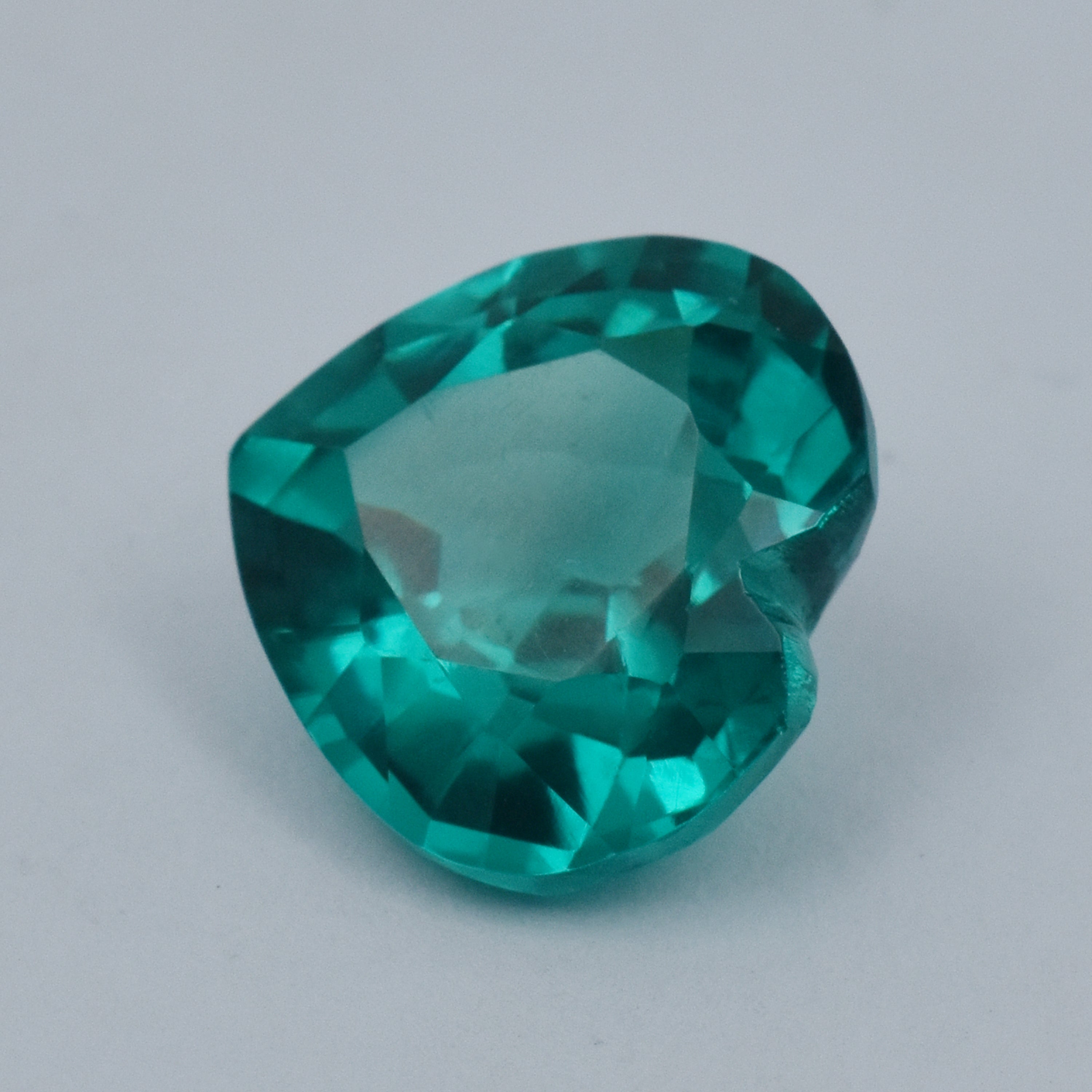 9.70 Ct Green Tourmaline NATURAL Heart Cut CERTIFIED Loose Gemstone