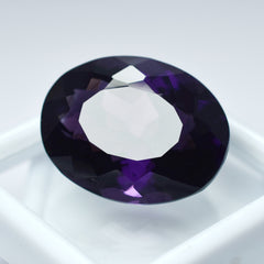 48.25 Ct Natural Purple Amethyst Loose Gemstone Stunning Oval Cut CERTIFIED