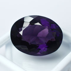 48.25 Ct Natural Purple Amethyst Loose Gemstone Stunning Oval Cut CERTIFIED