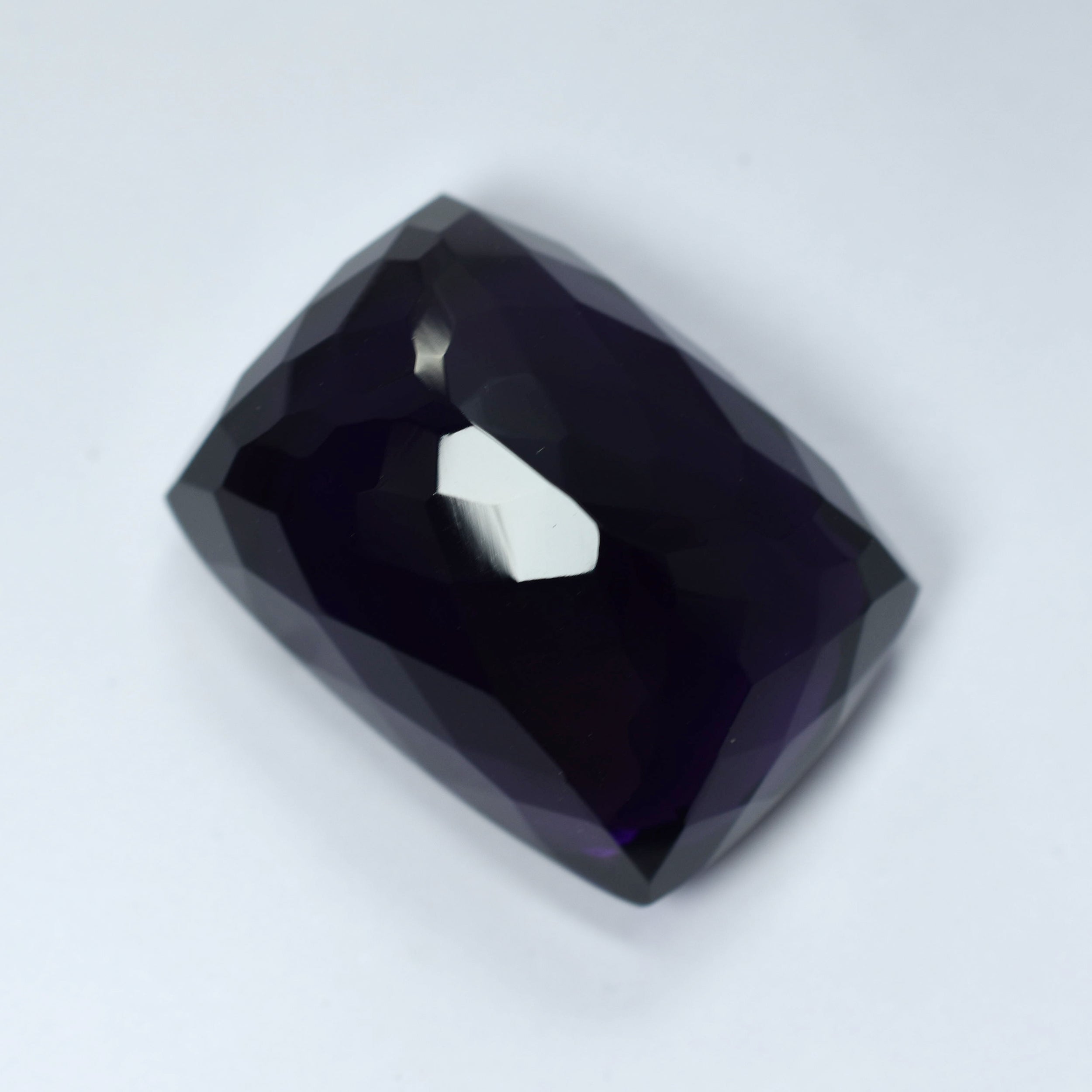 Extremely Genuine 92.35 Ct CERTIFIED Natural Purple amethyst Cushion CUT Gems