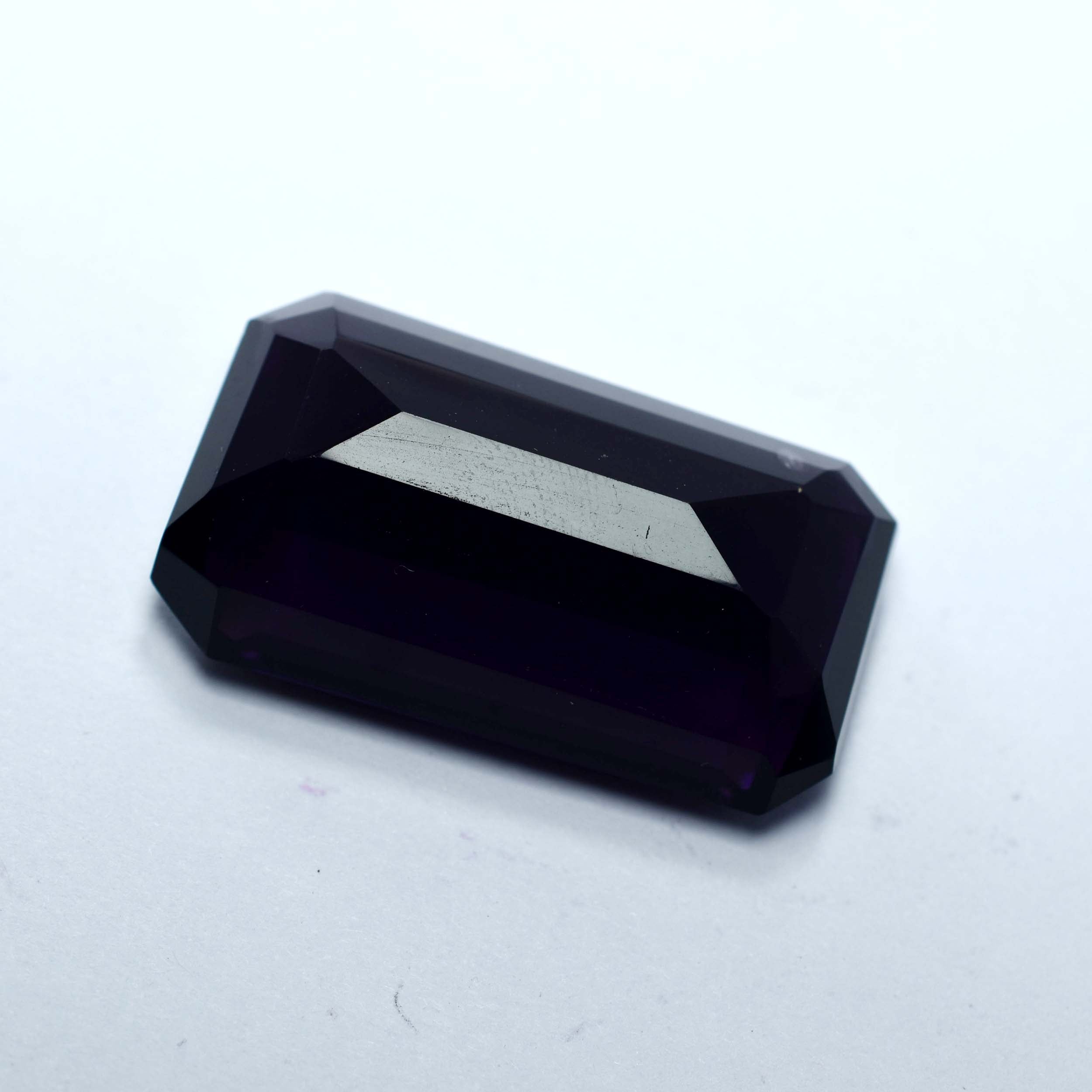 Superb Top Quality Natural 87.70 Ct Amethyst Emerald Cut Faceted Loose Gemstone