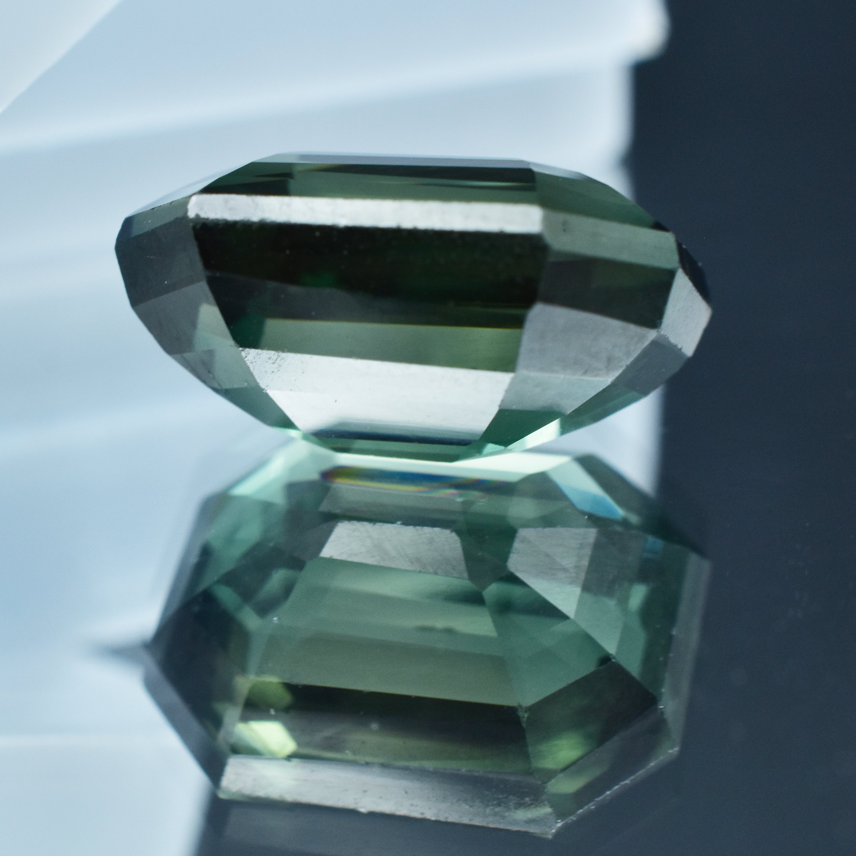 Natural CERTIFIED 10.45 Carat Green Tourmaline Cushion Cut Loose Gemstone