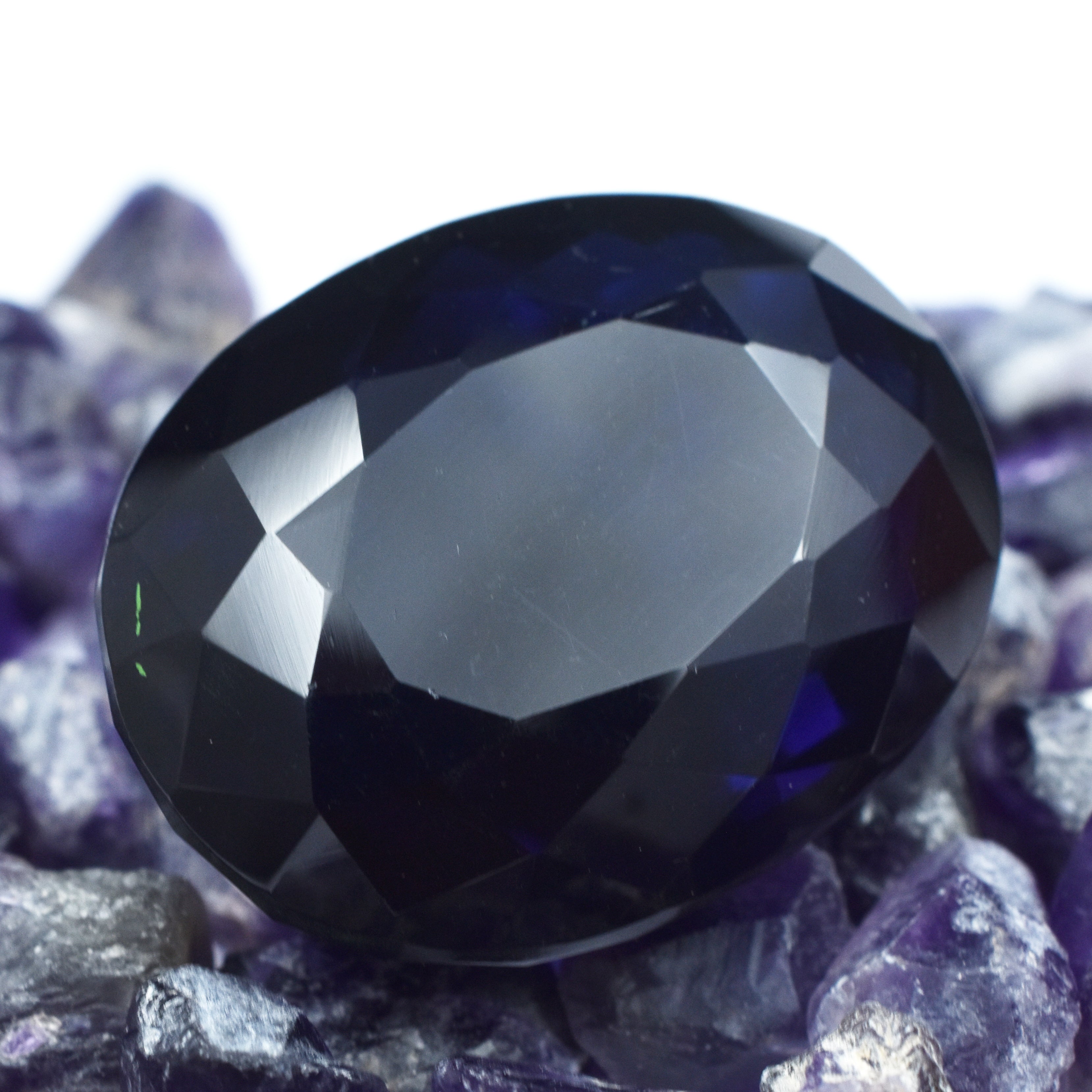 Oval Cut 101.45 Ct Natural Purple Amethyst CERTIFIED Loose Gemstone