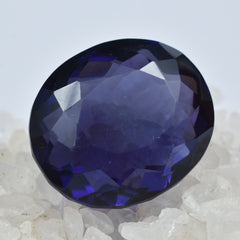 97.50 Ct Natural Oval Cut Loose Gemstone Purple Amethyst CERTIFIED