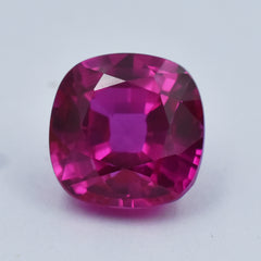 CERTIFIED Ring Size 17.75 Ct Square Cushion Cut Pink Sapphire Loose Gemstone