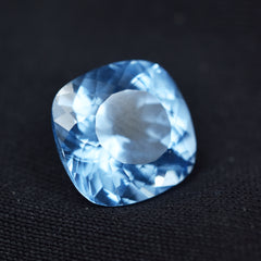 5.95 Ct Square Cushion Cut Natural Light Blue Sapphire CERTIFIED Loose Gemstone