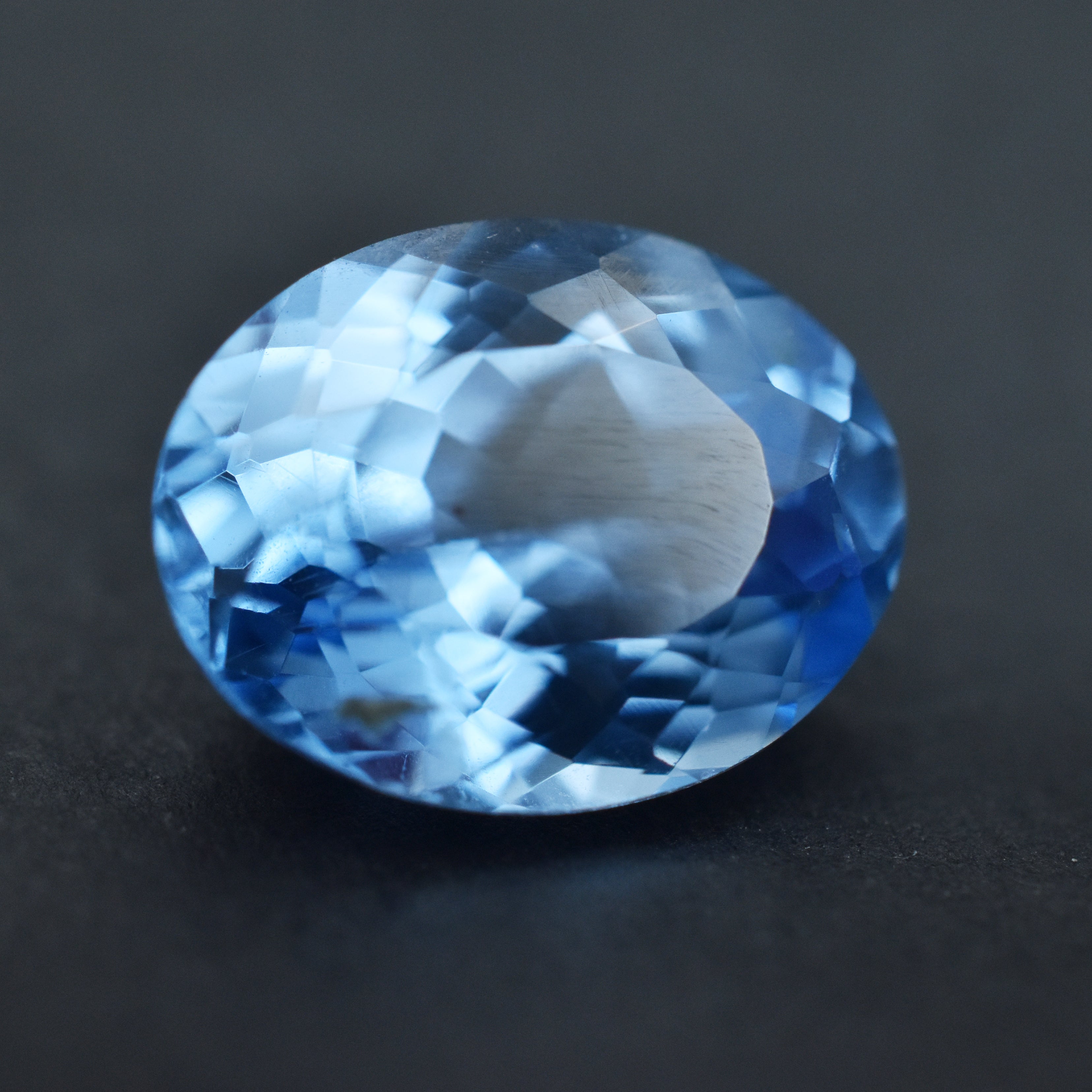 Rin Size 4.95 Carat Oval Cut Blue Sapphire Natural CERTIFIED Loose Gemstone