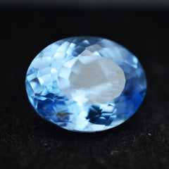 Rin Size 4.95 Carat Oval Cut Blue Sapphire Natural CERTIFIED Loose Gemstone