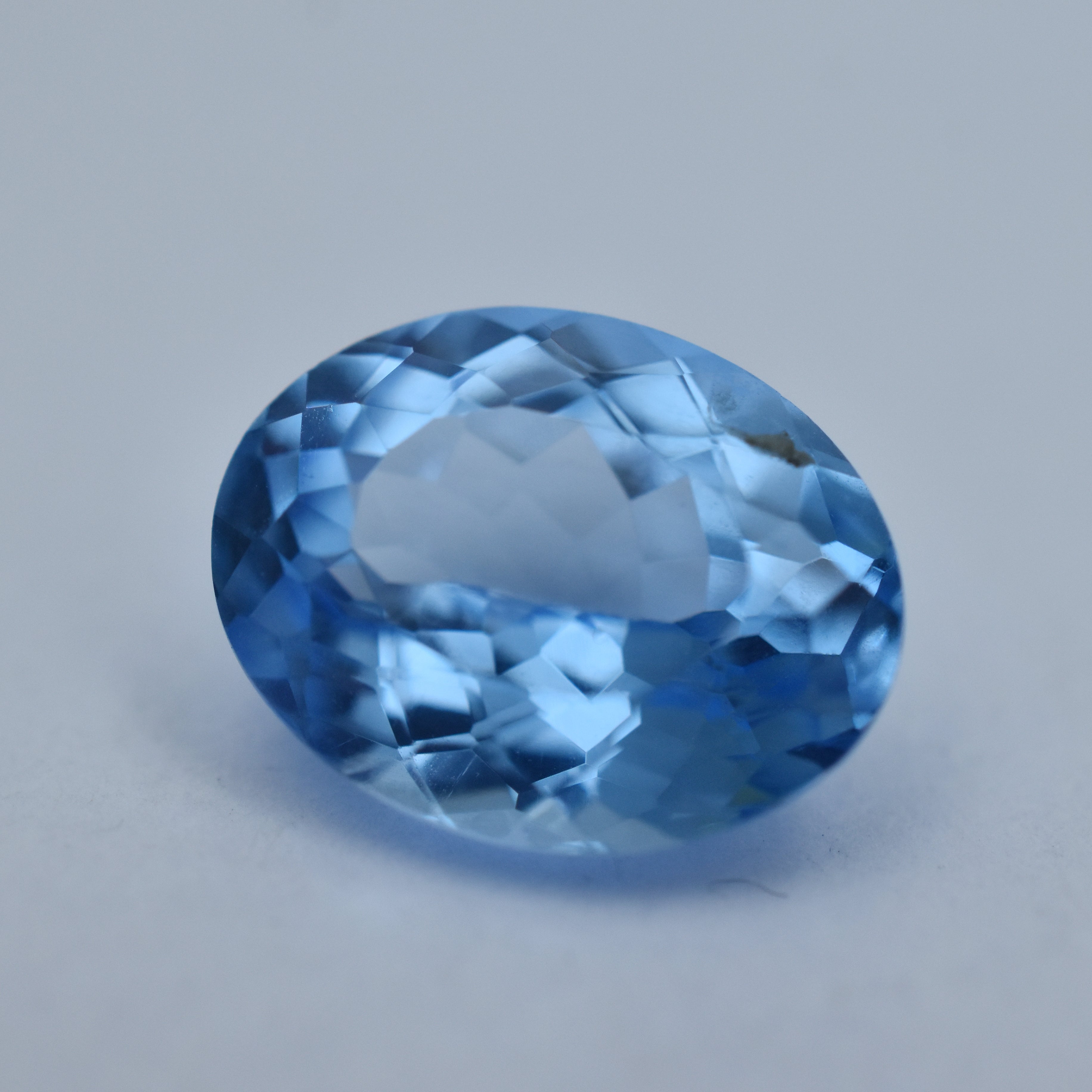 Rin Size 4.95 Carat Oval Cut Blue Sapphire Natural CERTIFIED Loose Gemstone