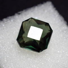 TOURMALINE Natural Square Cut 8.42 Ct Loose Gemstone CERTIFIED Stunning Quality