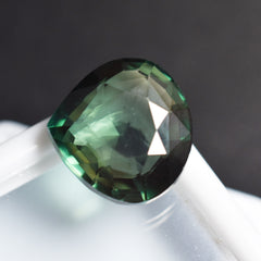 Natural Deep Green Pear Cut 7.80 Ct CERTIFIED Tourmaline Loose Gemstone