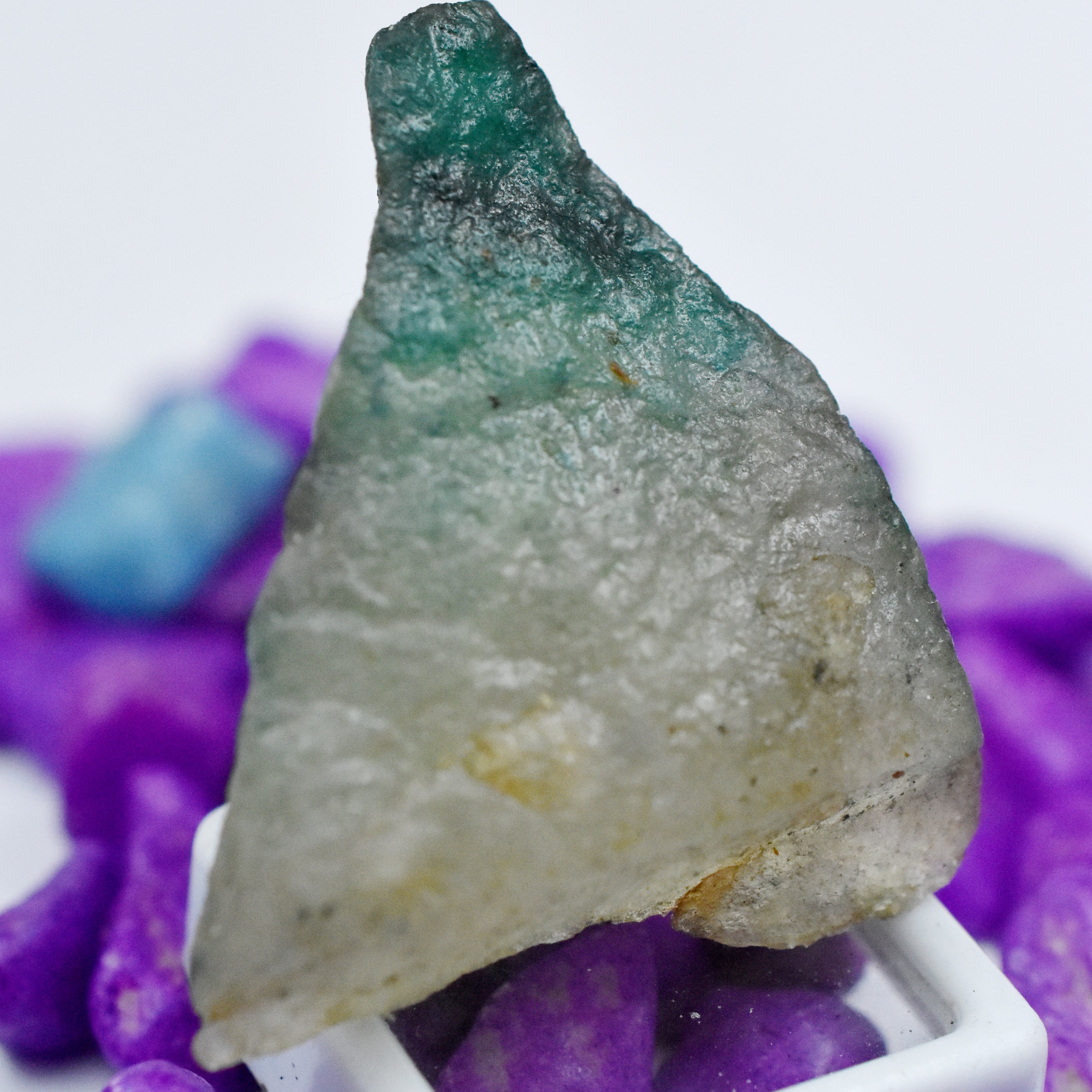 127.90 Ct Uncut Raw Rough Multi Color Fluorite Natural CERTIFIED Loose Gemstone