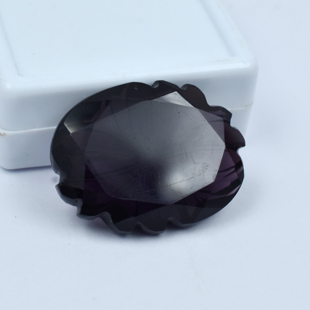 Oval Cut 46.40 Carat CERTIFIED Purple Amethyst Natural Loose Gemstone