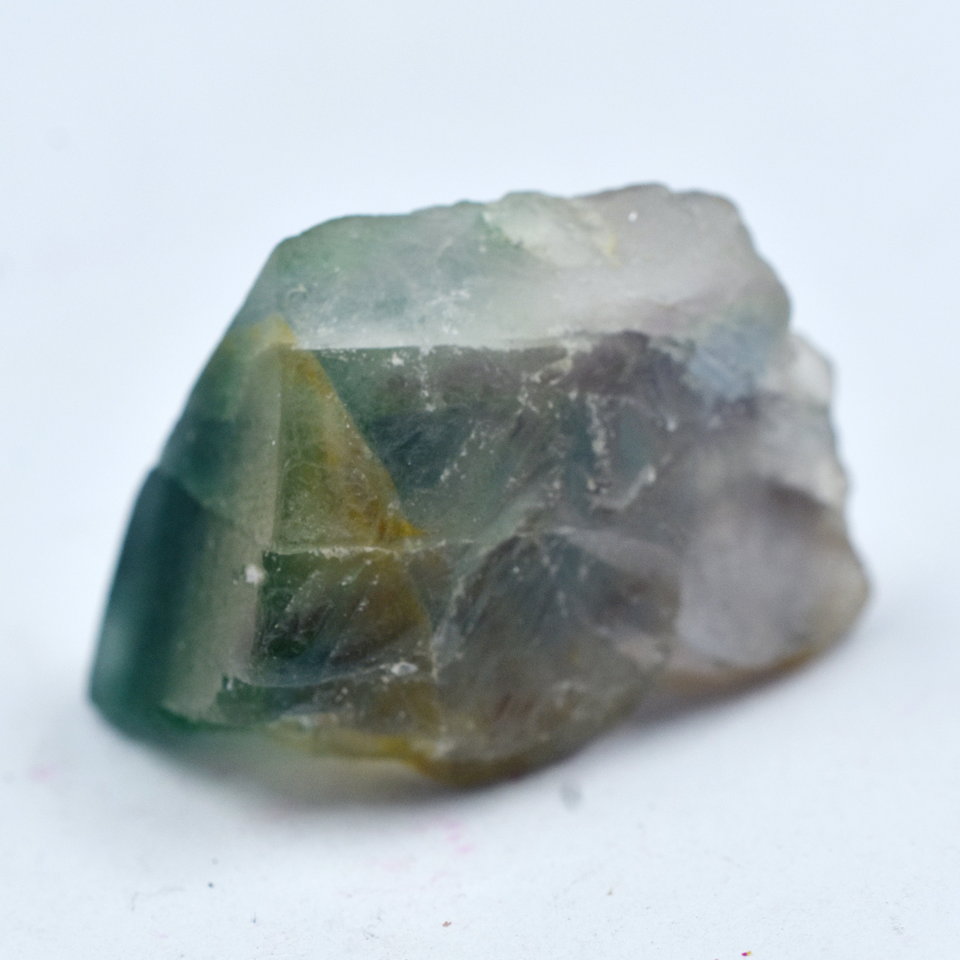 Uncut Fluorite 48.30 Ct Multi Color Raw Rough Natural CERTIFIED Loose Gemstone