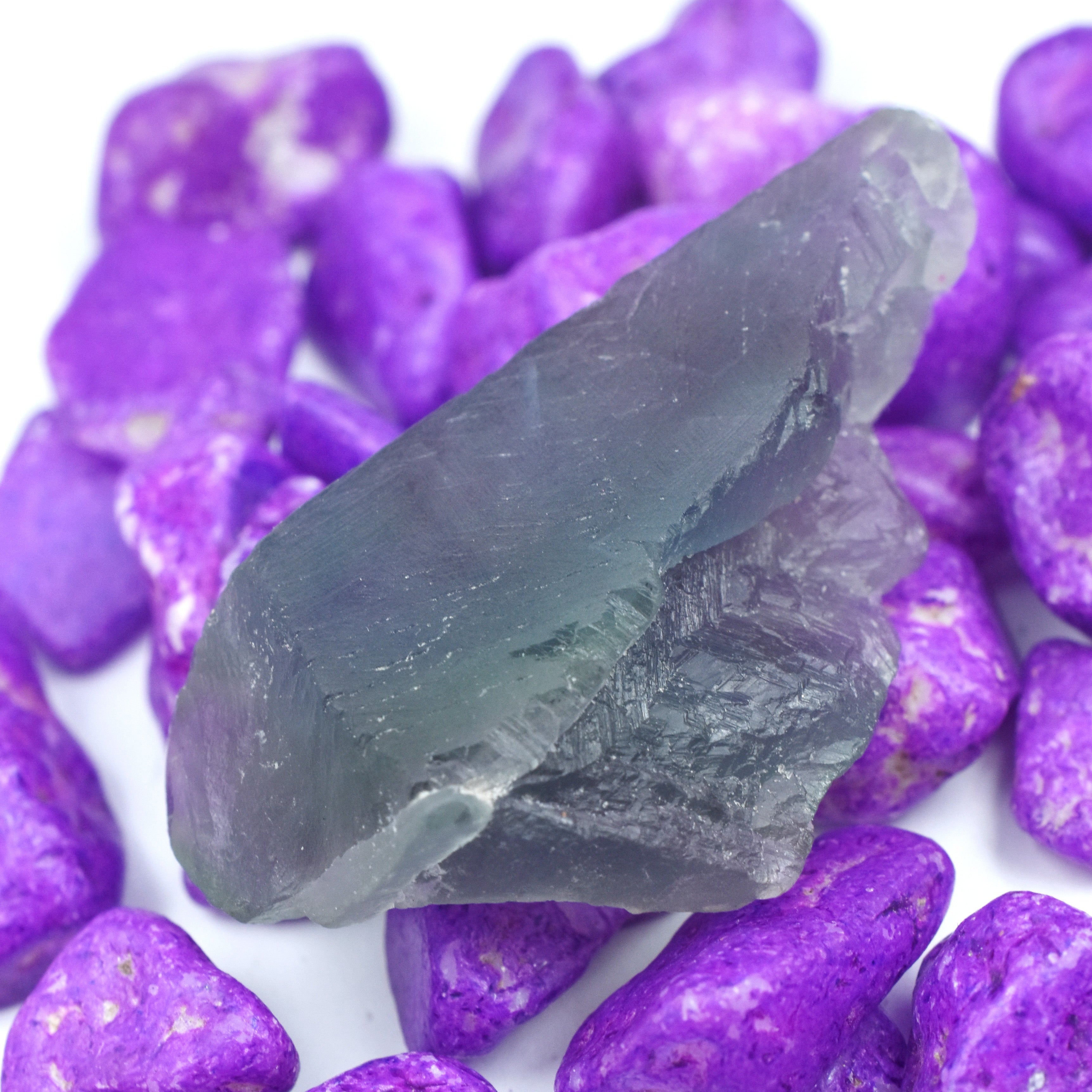 Uncut Raw Rough Fluorite 69.55 Ct Multi Color Natural CERTIFIED Loose Gemstone