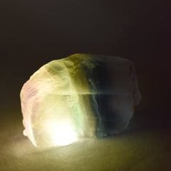 Multi Color Rough Fluorite 42.20 Ct Natural Uncut Raw CERTIFIED Loose Gemstone