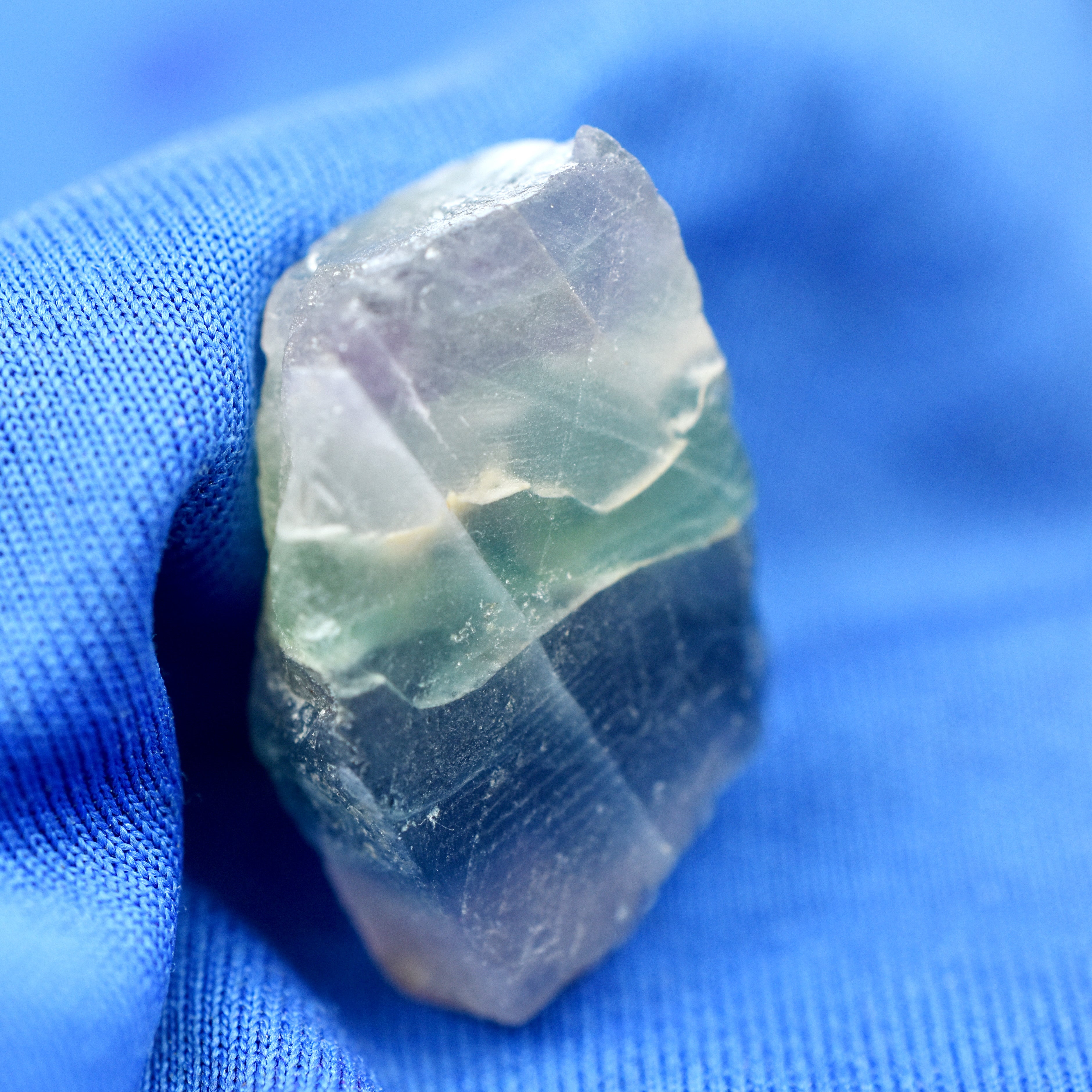 Multi Color Rough Fluorite 42.20 Ct Natural Uncut Raw CERTIFIED Loose Gemstone