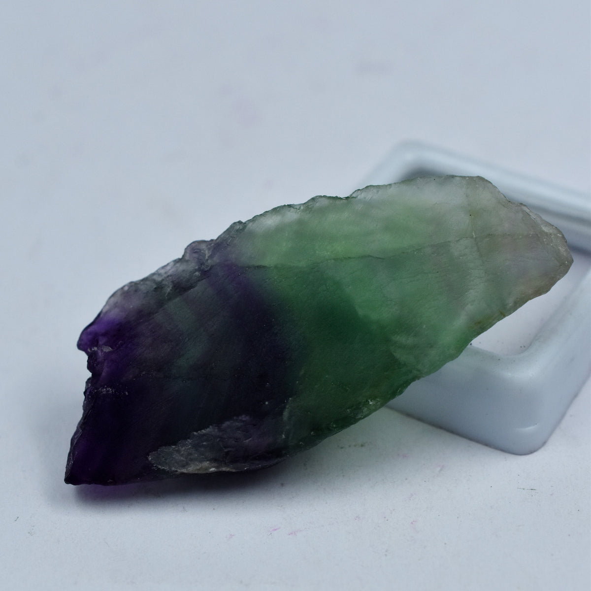 Raw Uncut Multi Color 74 Carat Natural Fluorite CERTIFIED Loose Rough Gemstone