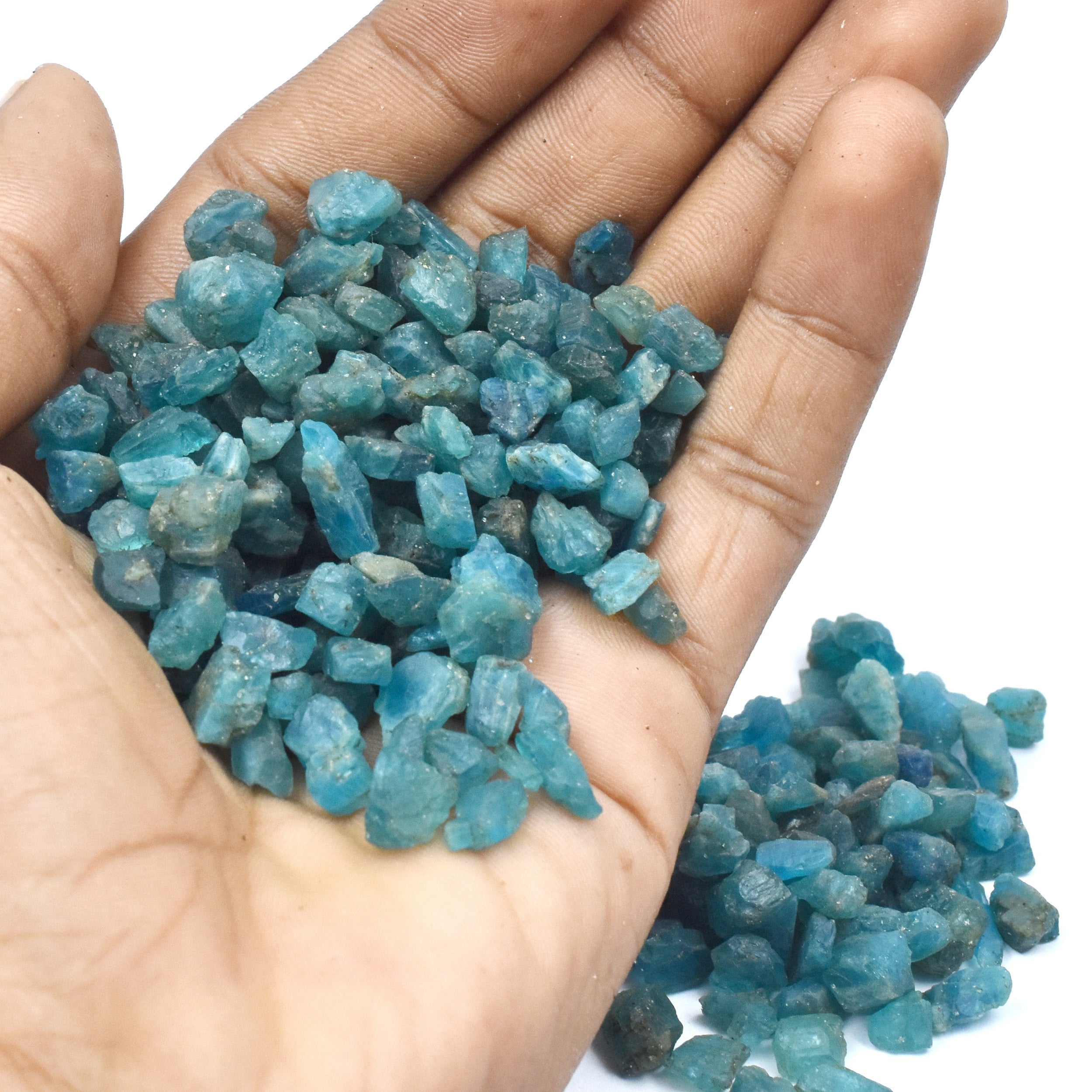 Natural Aquamarine Blue Uncut Rough Lot 2400 Ct CERTIFIED Gemstone Earth Mined