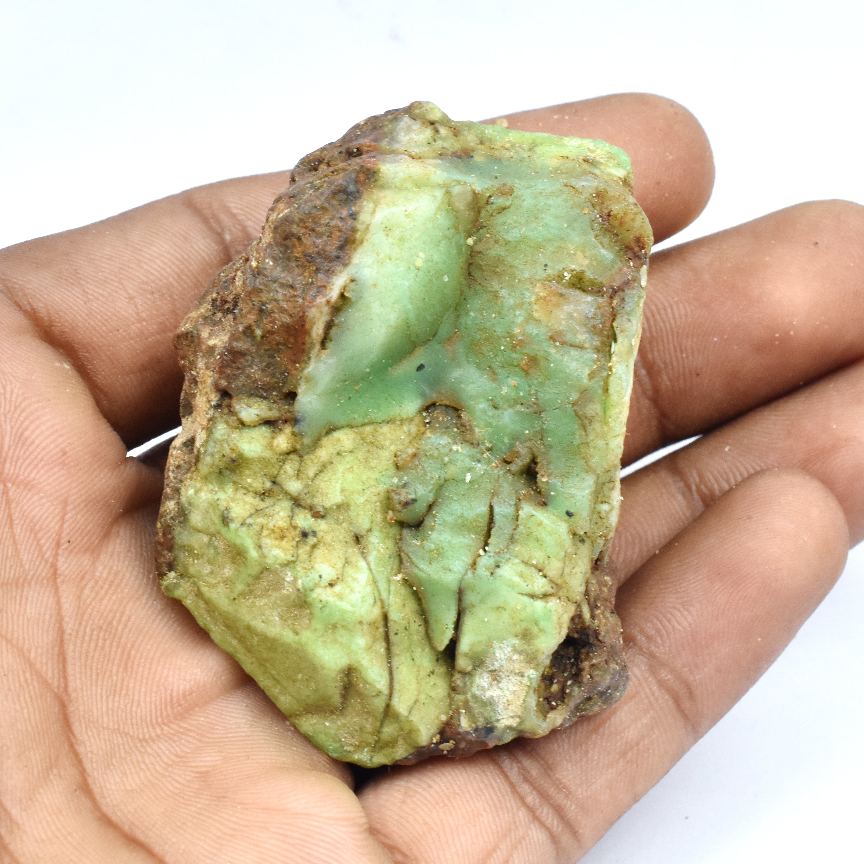 Raw Rough Natural 270.35 Carat Uncut Green Fluorite Loose Gemstone CERTIFIED