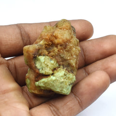 Natural Raw Rough 220.65 Carat Uncut Green Fluorite CERTIFIED Loose Gemstone