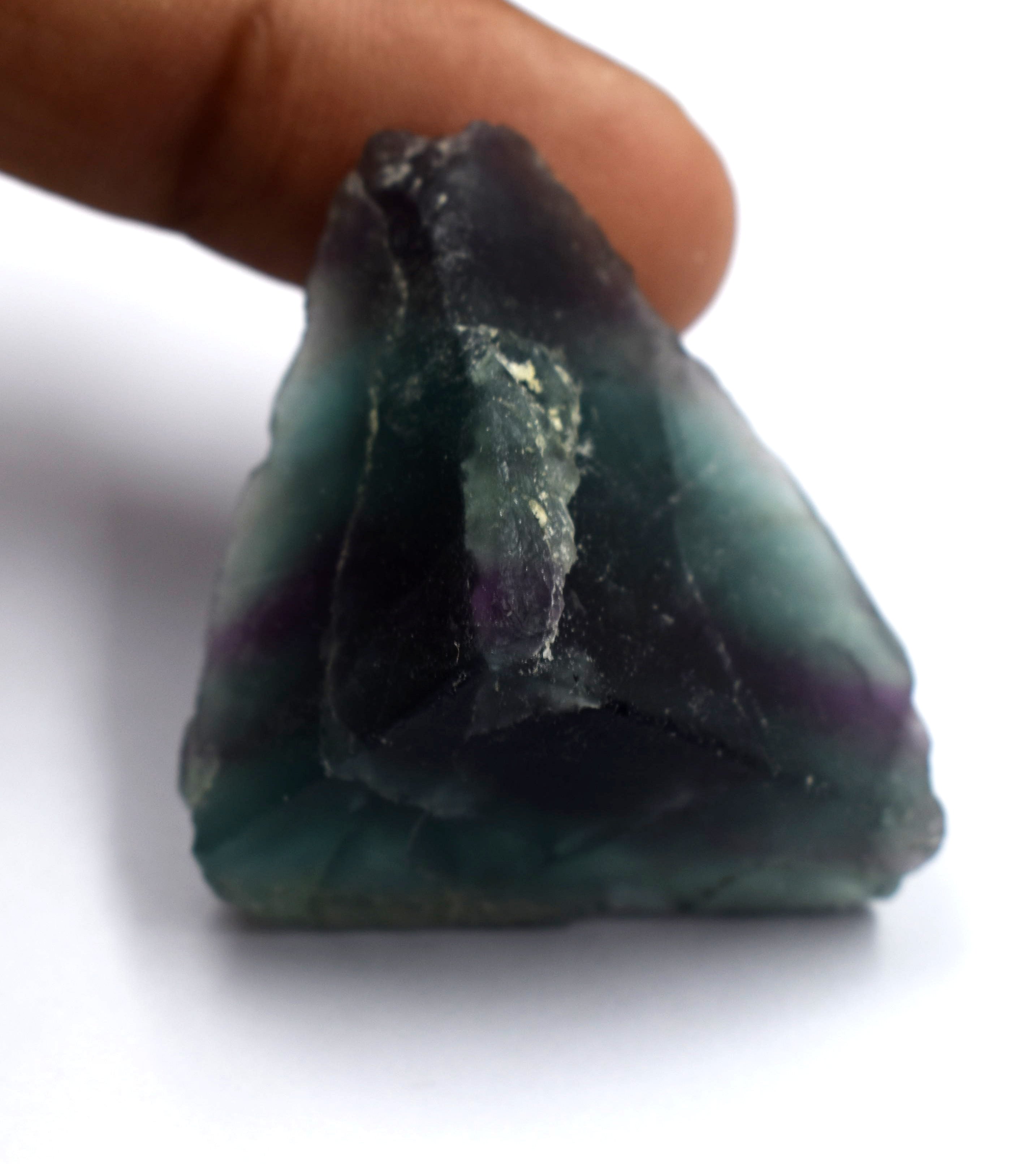 110.20 Ct Natural Fluorite Stone Uncut Mix Color Rough Stone CERTIFIED Gemstone