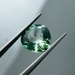 Best On Price !! 10.20 Carat Pear Cut Loose Gemstone CERTIFIED Natural Bluish Green Sapphire