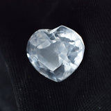 Very Beautiful Natural White Sapphire 8.25 Carat Heart Shape White Sapphire Certified Natural Loose Gemstone From Sri Lanka