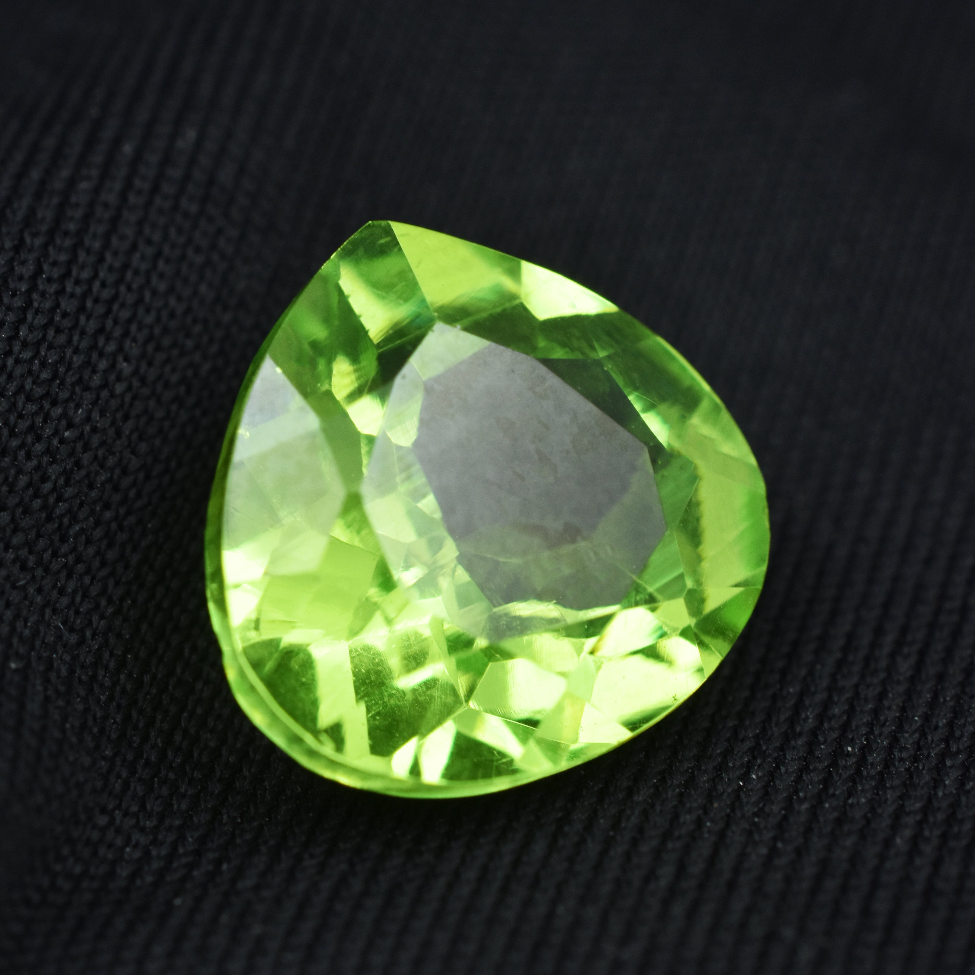 Attractive Peridot Green Gem 10.65 Carat Pear Shape Green Peridot CERTIFIED Natural Certified Loose Gemstone | PERIDOT- Overall Well-Being & Pro0etction | Peridot Bracelets