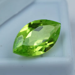 Best For Overall well-being & Renewal Peridot Gem !!! Natural Green Peridot 9.84 Carat Marquise Shape Certified Loose Gemstone | Free Delivery FREE Gift | ON SALE Peridot Green