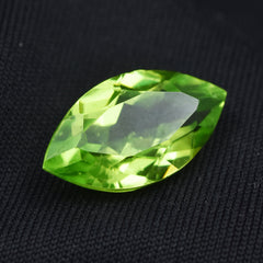 Peridot From Afghanistan 9.70 Carat Marquise Cut Green Peridot Certified Natural Loose Gemstone