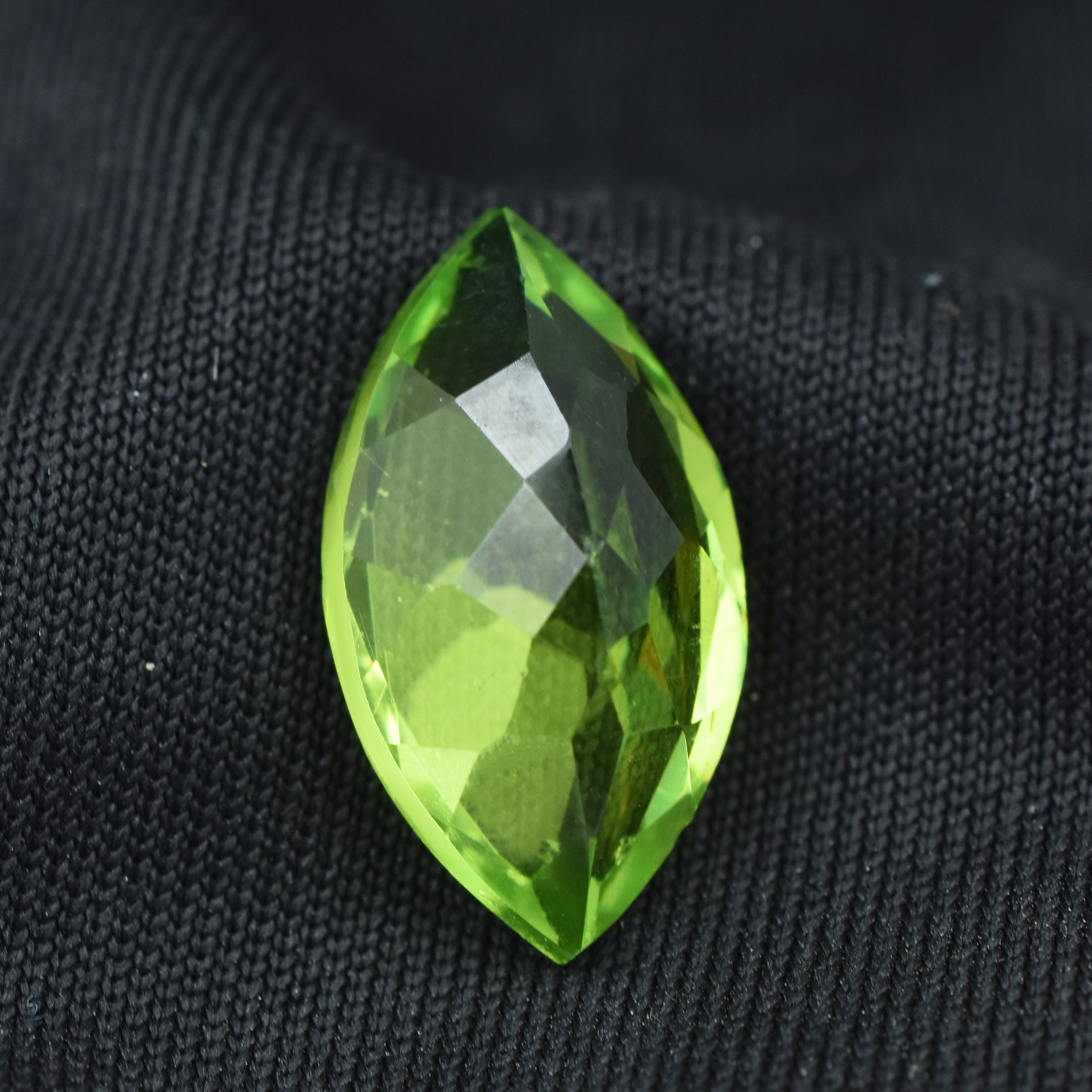 Best For Overall well-being & Renewal Peridot Gem !!! Natural Green Peridot 9.84 Carat Marquise Shape Certified Loose Gemstone | Free Delivery FREE Gift | ON SALE Peridot Green