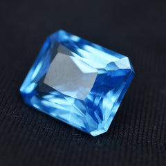 Sri Lanka Sapphire Best Certified 10.95 Carat Emerald Shape Natural Certified Blue Sapphire Loose Gemstone