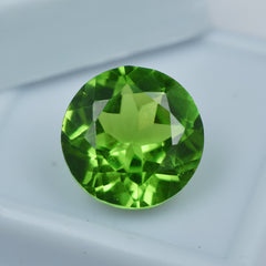 Best For Positivity & Good Luck !! Peridot Green 8.36 Carat Natural Certified Round Shape Loose Gemstone , Best Offer , Peridot Jwelery , Natural Peridot