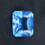 Sri Lanka Sapphire Best Certified 10.95 Carat Emerald Shape Natural Certified Blue Sapphire Loose Gemstone