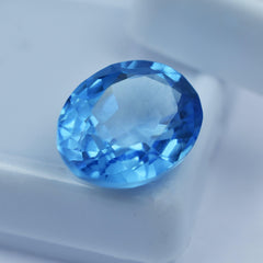 Certified Natural Sri Lanka Blue Ceylon Sapphire 10.85 Carat Oval Shape Loose Gemstone Certified Sapphire Use As A Gift