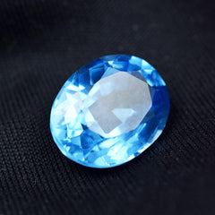 Certified Natural Sri Lanka Blue Ceylon Sapphire 10.85 Carat Oval Shape Loose Gemstone Certified Sapphire Use As A Gift