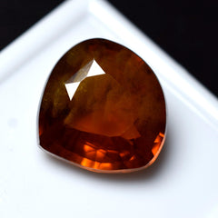 Natural Orange Sapphire 10.80 Ct CERTIFIED Loose Gemstones Pear Cut Most Demandable NATURAL Orange SAPPHIRE