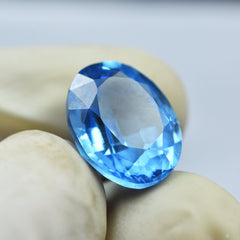 Certified Natural Sri Lanka Blue Ceylon Sapphire 10.85 Carat Oval Shape Loose Gemstone Certified Sapphire Use As A Gift