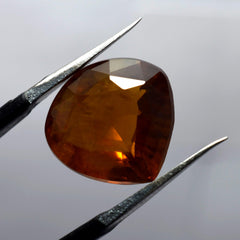 Natural Orange Sapphire 10.80 Ct CERTIFIED Loose Gemstones Pear Cut Most Demandable NATURAL Orange SAPPHIRE