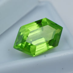 Natural Amazing 10.25 Carats Rare Green Peridot Fancy Shape Certified Natural Loose Gemstone