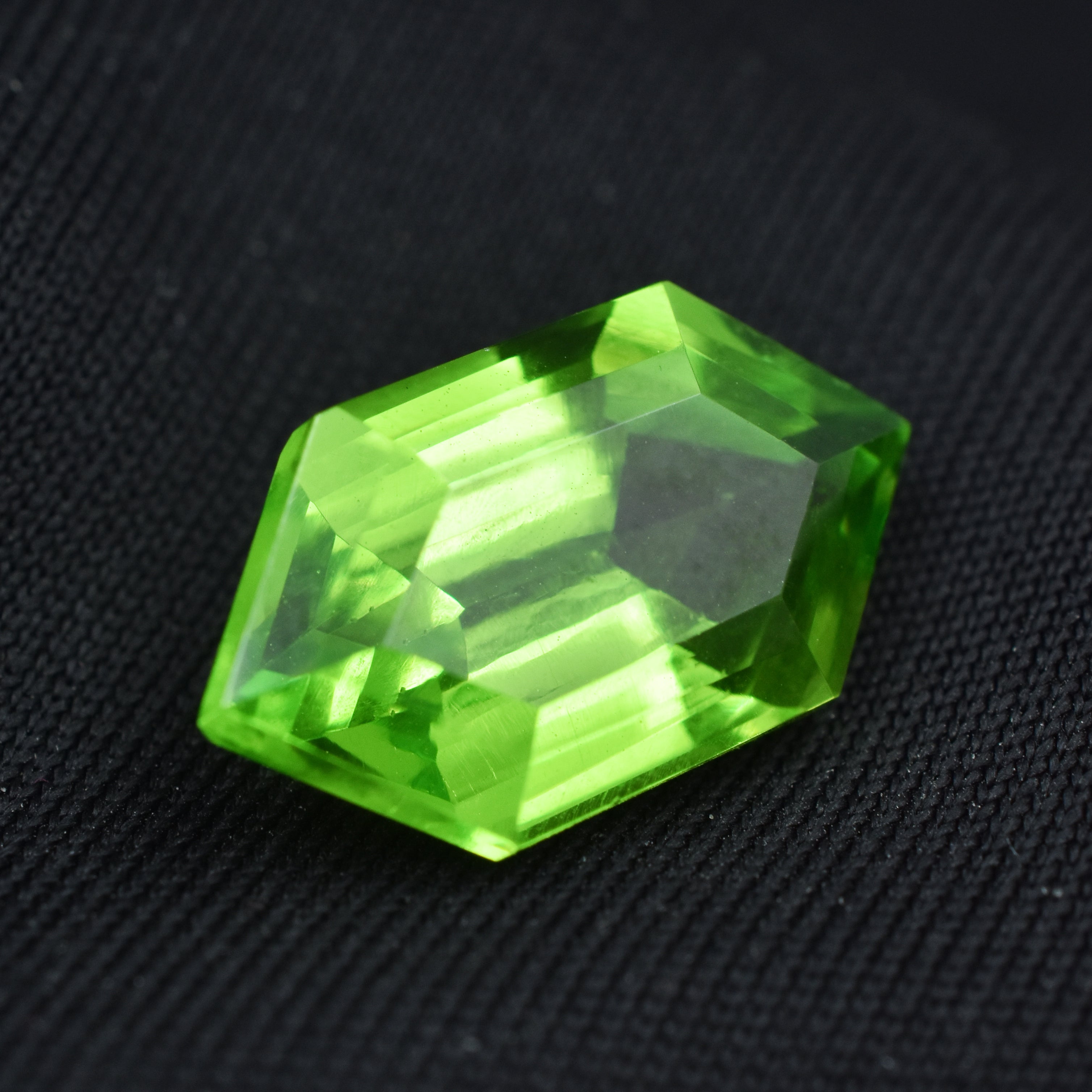 Natural Amazing 10.25 Carats Rare Green Peridot Fancy Shape Certified Natural Loose Gemstone