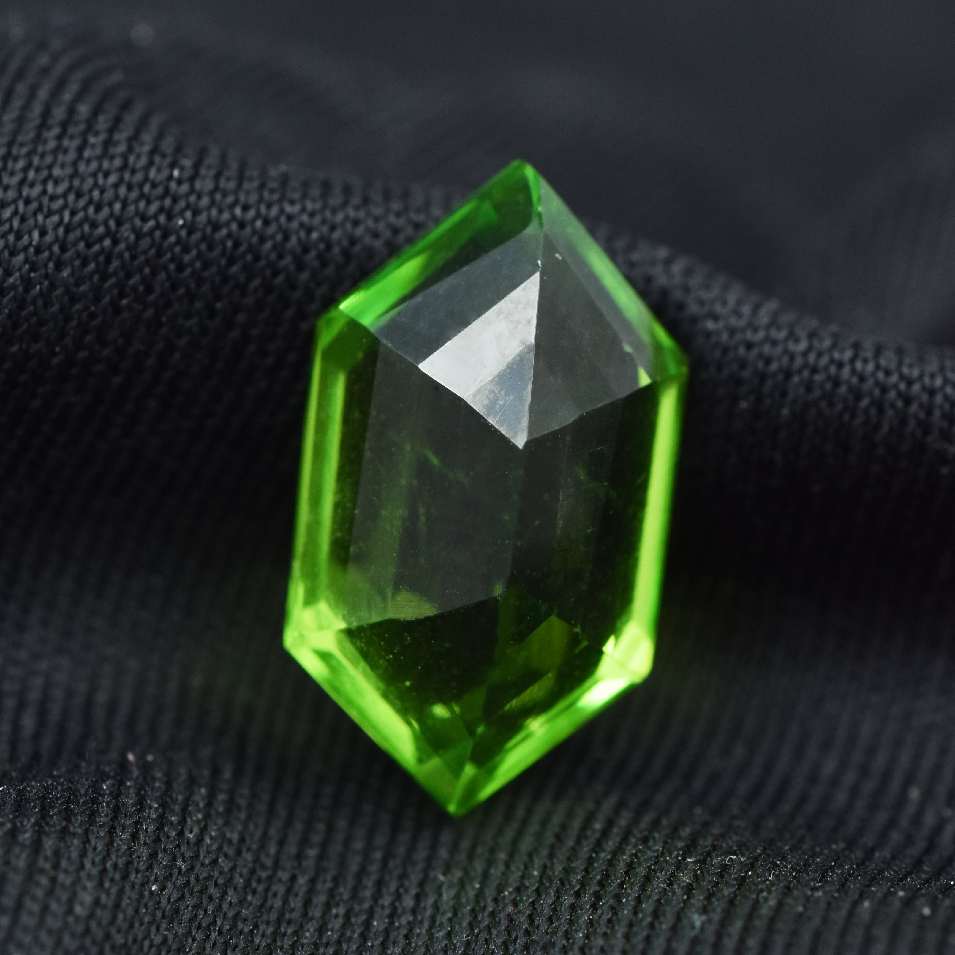 Natural Amazing 10.25 Carats Rare Green Peridot Fancy Shape Certified Natural Loose Gemstone