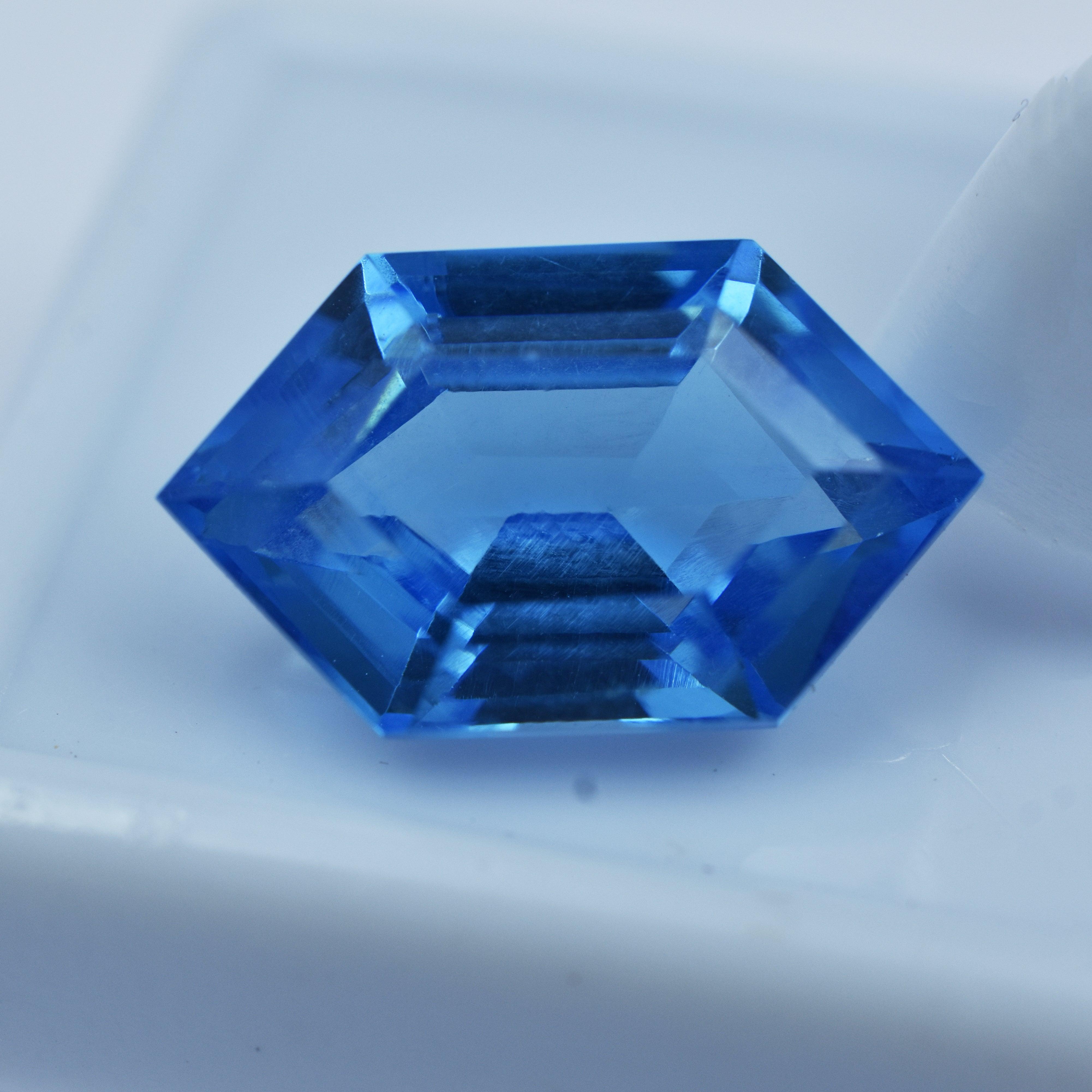 World's Best Genuine Sapphire Blue Sapphire 10.40 Carat Natural Certified Blue Sapphire Fancy Shape Loose Gemstone