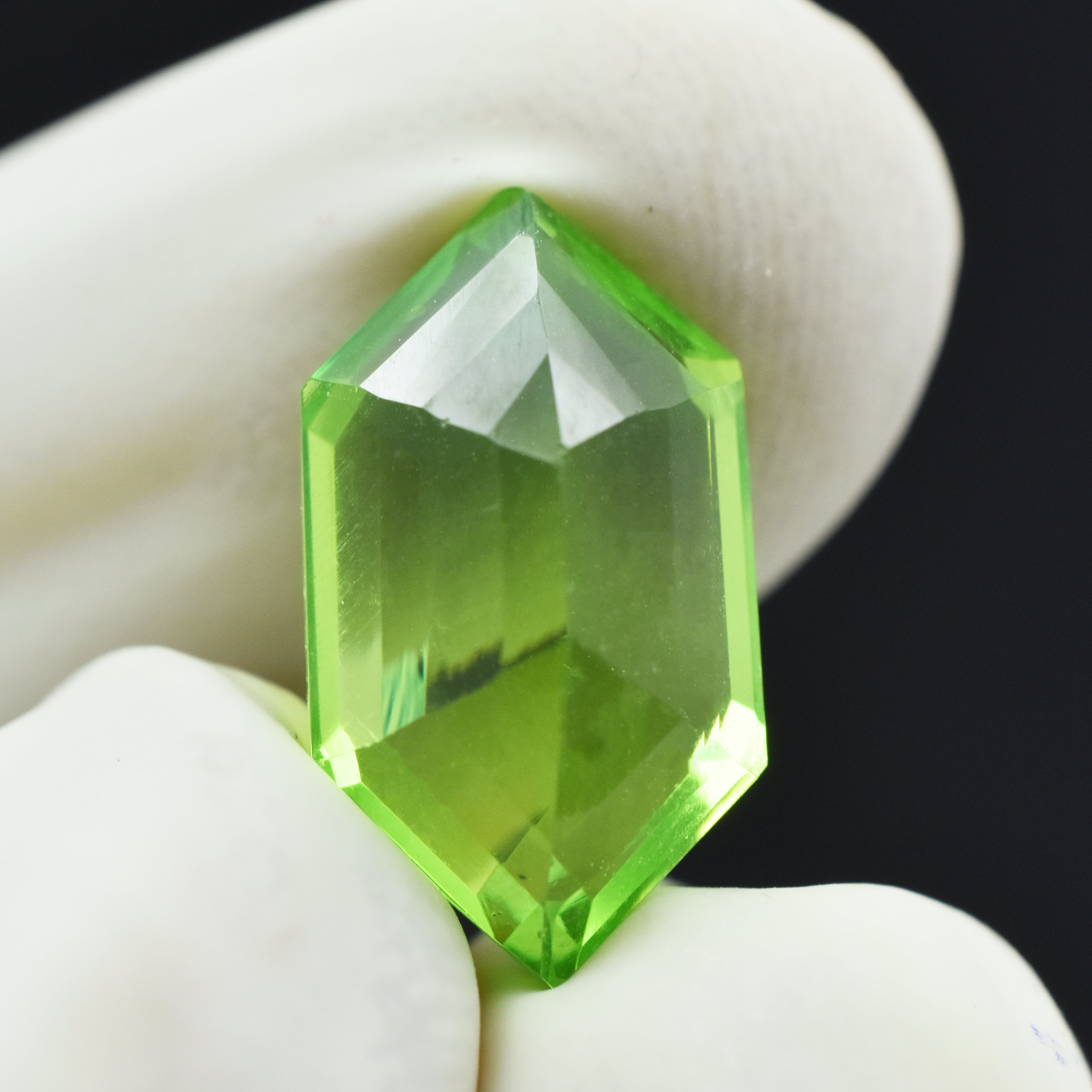 Natural Amazing 10.25 Carats Rare Green Peridot Fancy Shape Certified Natural Loose Gemstone