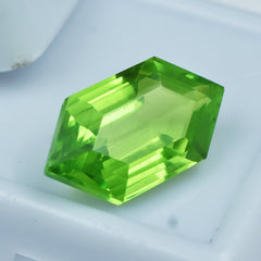 Amazing Peridot From Afghanistan 9.50 Ct Fancy Shape Natural Certified Green Peridot Loose Gemstone