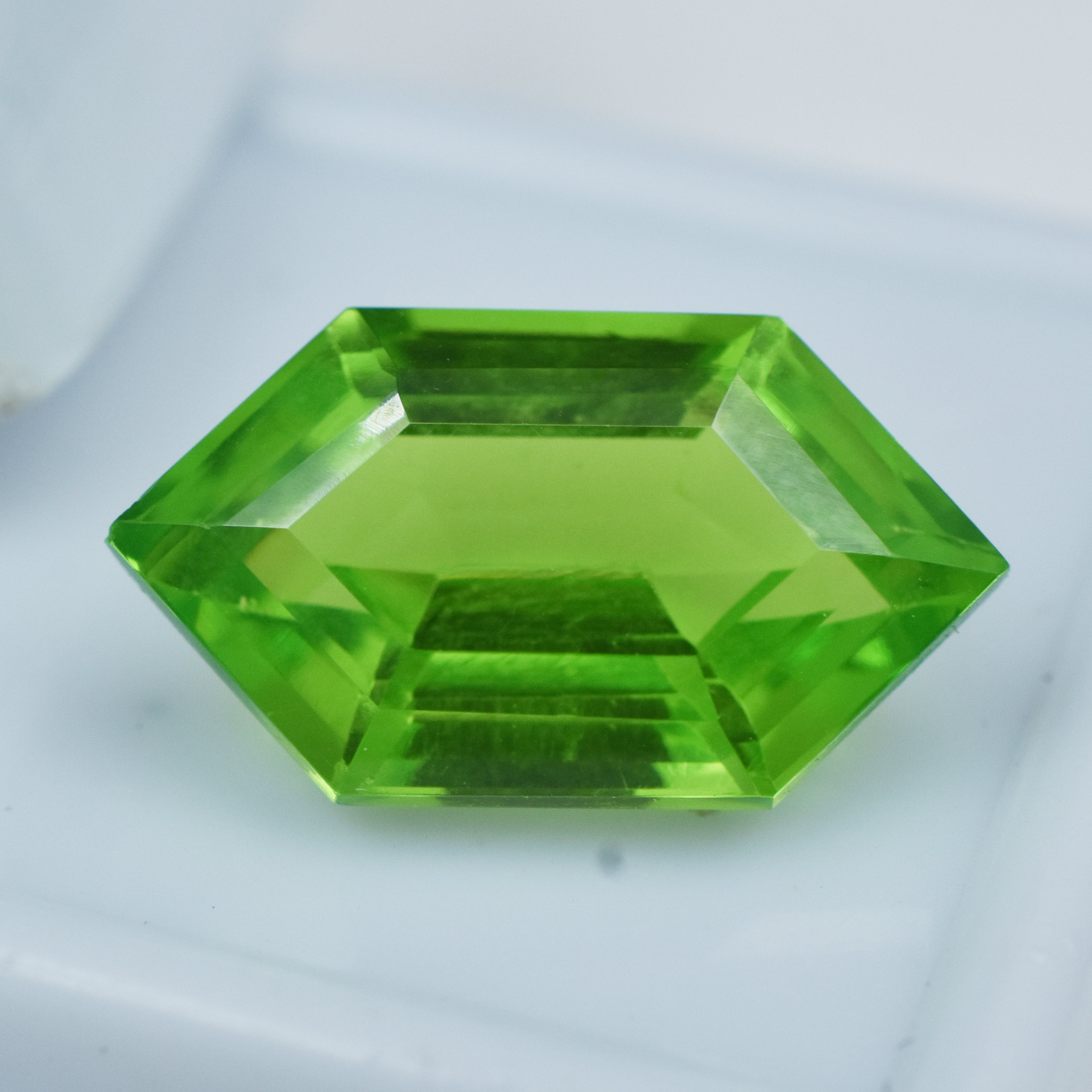 Amazing Peridot From Afghanistan 9.50 Ct Fancy Shape Natural Certified Green Peridot Loose Gemstone